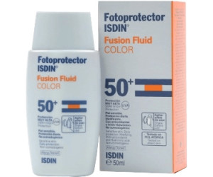 Clavijas partícula bueno Isdin Fotoprotector Fusion Fluid COLOR SPF 50+ (50 ml) desde 16,98 € |  Black Friday 2022: Compara precios en idealo