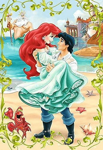 Trefl Puzzle Disney Princess - Ariel (100 pièces)