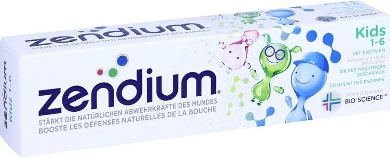 Zendium Kids 1-6 Toothpaste (75ml)