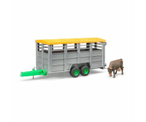 Bruder Remorque Bétaillère Avec Vache 02227 Au Meilleur Prix Sur Idealo Fr