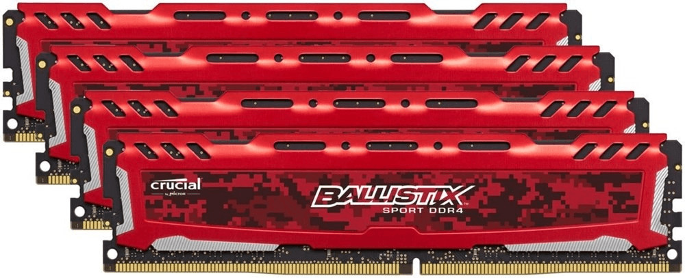 Ballistix TM Sport 64Go Kit DDR4-2400 CL16 (BLS4C16G4D240FSE)