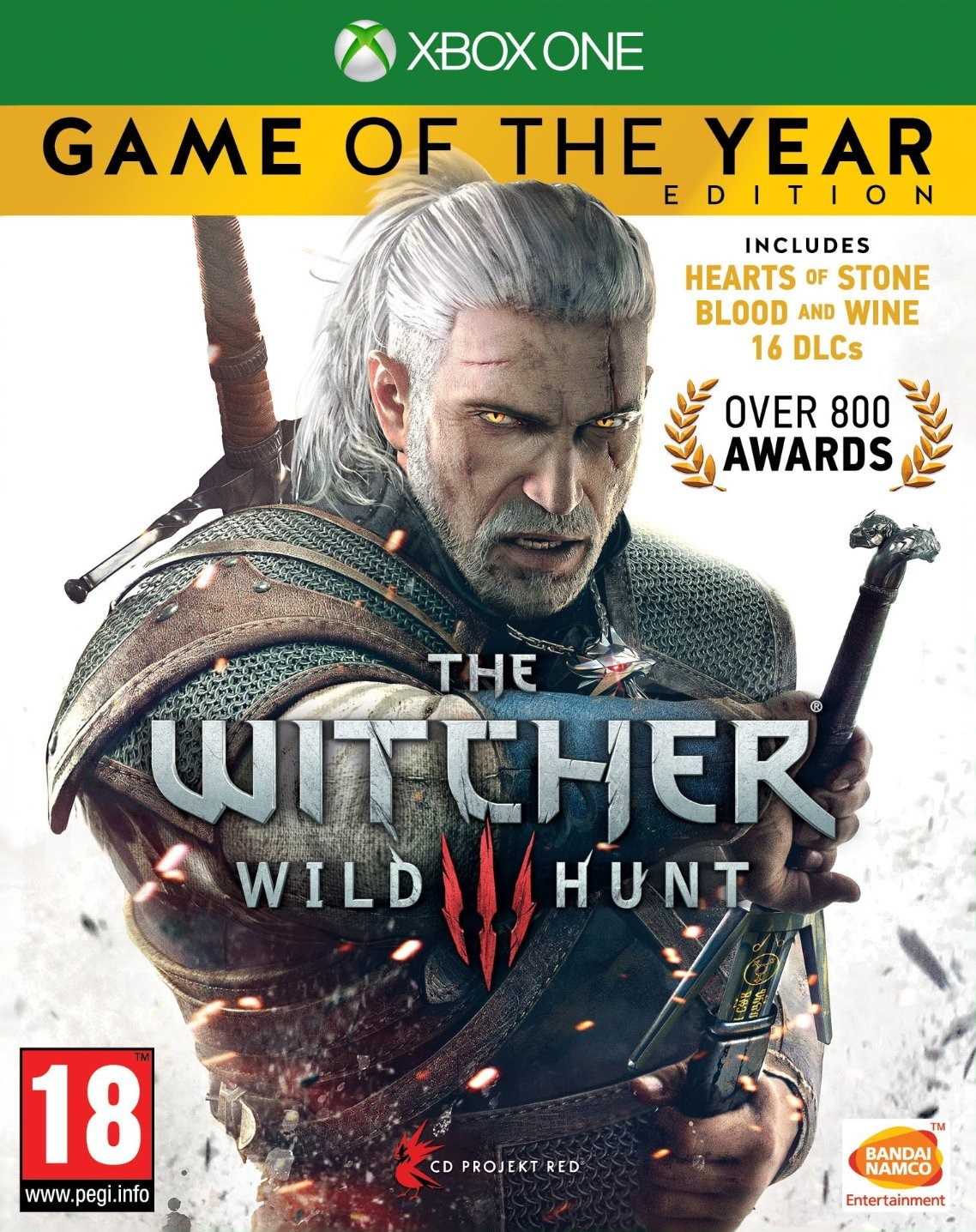 The Witcher 3 : Wild Hunt - édition jeu de l'année (Xbox One)