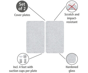 Coprifornelli In Vetro Temperato.Wenko Set 2 Coprifornelli A 18 85 Settembre 2020 Miglior Prezzo Su Idealo