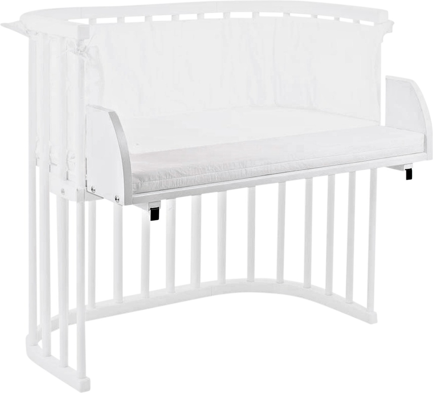 Babybay Rallonge de lit blanc