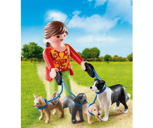 Hundesitterin mit Hunden Hund LeineTOP RAR Playmobil special PLUS 5380 