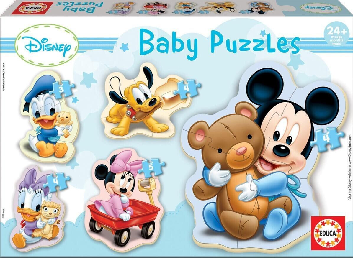 Photos - Jigsaw Puzzle / Mosaic Educa Borrás Educa Borrás Baby Puzzles - Mickey Mouse (13813)