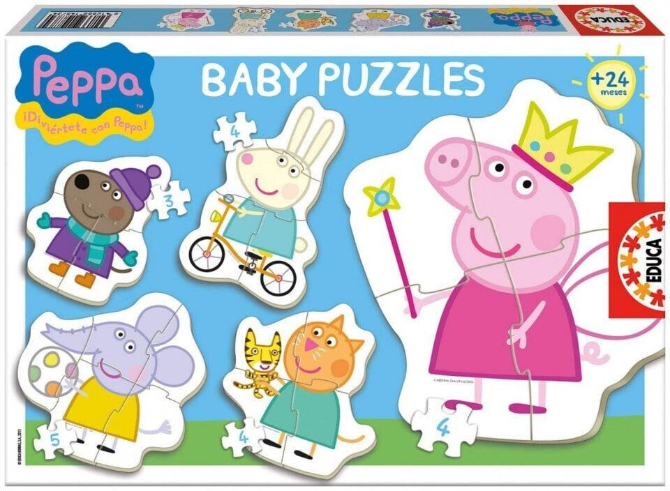 Educa Borrás Baby Puzzles - Peppa Pig (15622)