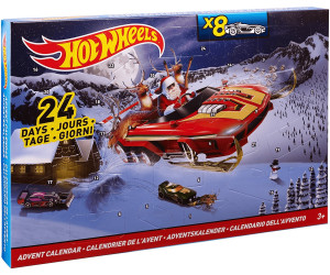 mattel hot wheels advent calendar