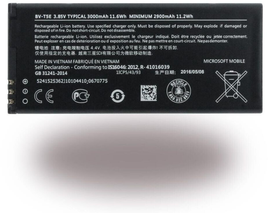 Microsoft Battery Lumia 950 (BV-T5E)