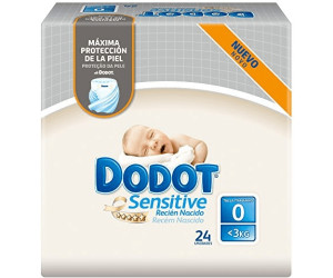 Dodot Protection Plus Sensitive - Pañales, Talla 1 (2 a 5 kg), pack de 30 :  : Bebé