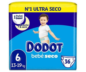 Comprar Dodot Bebé Seco Box + Toallitas Talla 5 - 108 uds Online