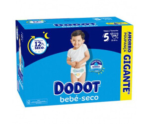 DODOT Bebé Seco Extra Jumbo Pack Talla 3+ (66 uds)