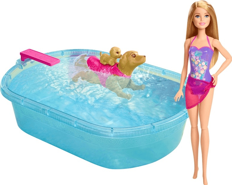 Barbie Baignade des chiens (DMC32)