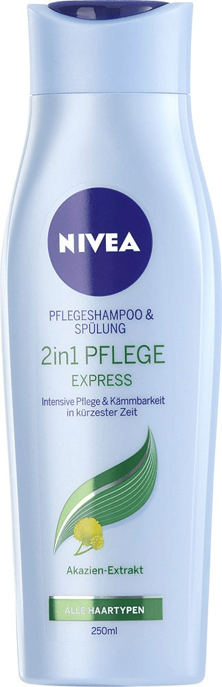 Photos - Hair Product Nivea 2in1 Care Express Shampoo & Conditioner  (250 ml)