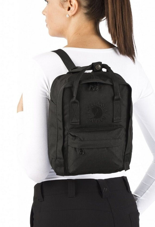 Fjallraven Re Kanken Mini black ab 74 96 Preisvergleich bei idealo