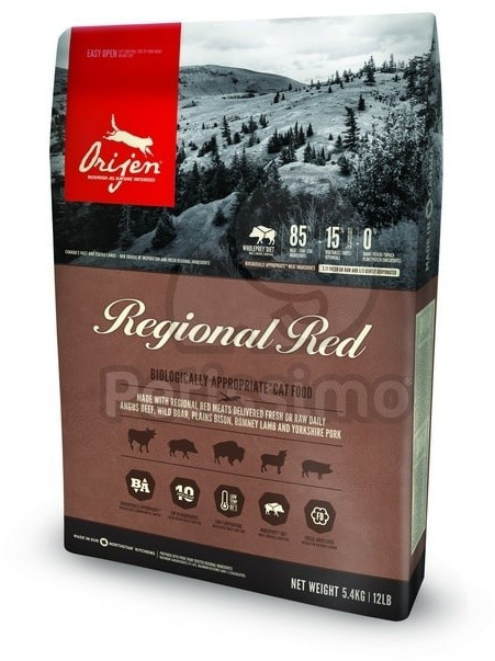 Orijen Regional Red Cat croquettes