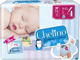 PAQUETE PAÑALES CHELINO NATURE T-1 ( 1-3 KG) 28 UDS
