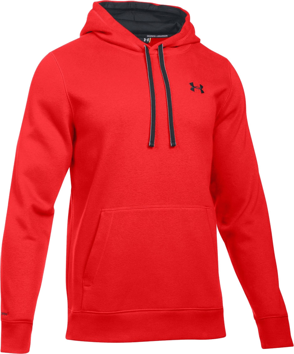 Under Armour Men Cotton-Hoodie UA Rival Storm Red