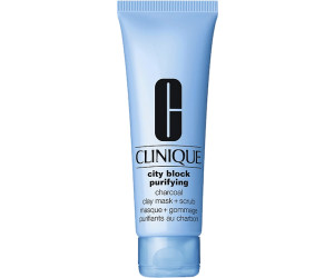 Clinique City Block Purifying Charcoal Clay Mask & Scrub (100ml)