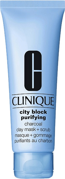 Clinique City Block Purifying Charcoal Clay Mask & Scrub (100ml)