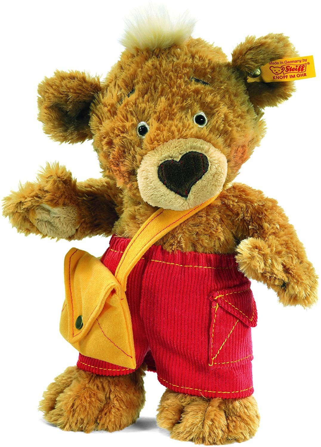 Steiff Ours avec un sac jaune