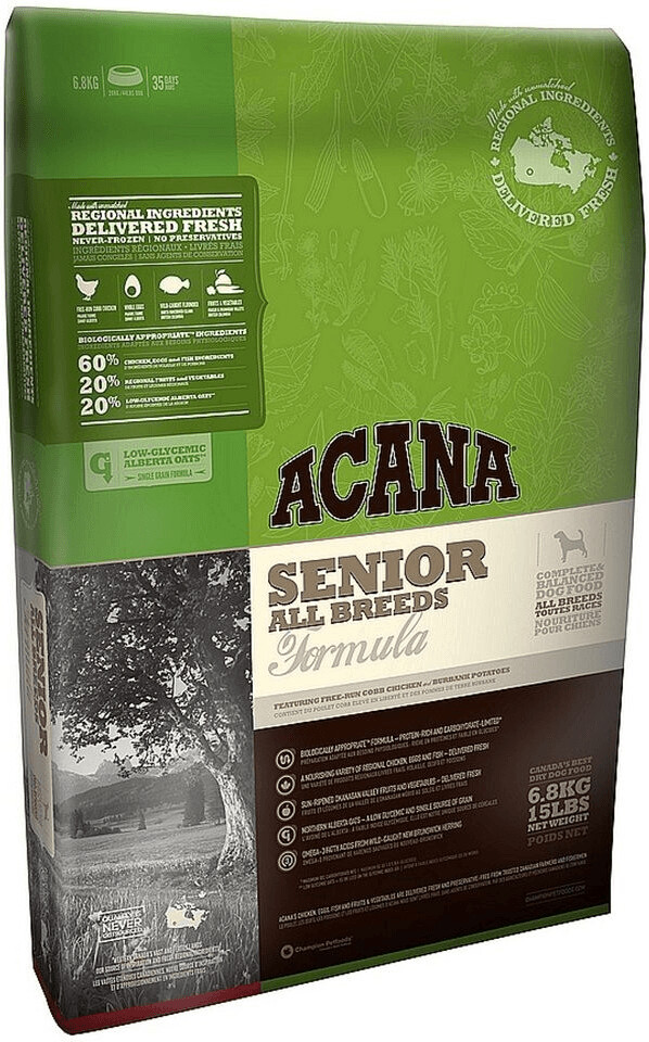 Acana Heritage Senior Dog ab 16 98 Preisvergleich bei idealo