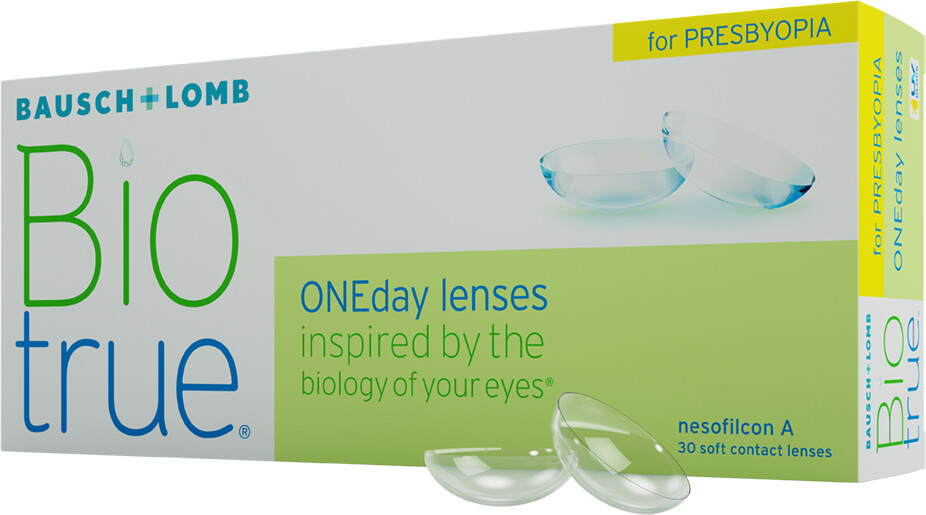 Bausch & Lomb Biotrue ONEday for Presbyopia +3.50 (30 lentilles)