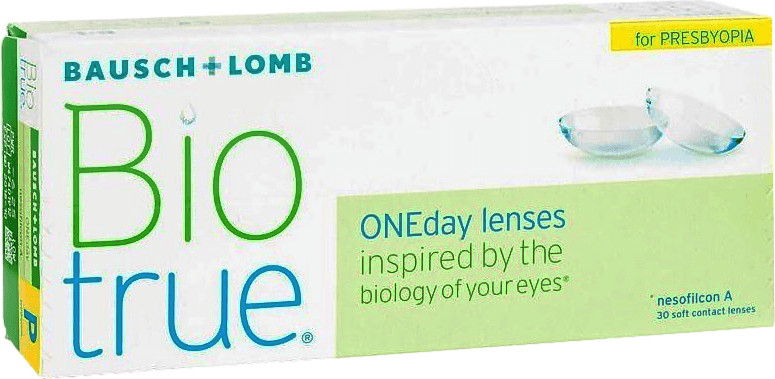 Bausch & Lomb Biotrue ONEday for Presbyopia -6.25 (30 lentilles)