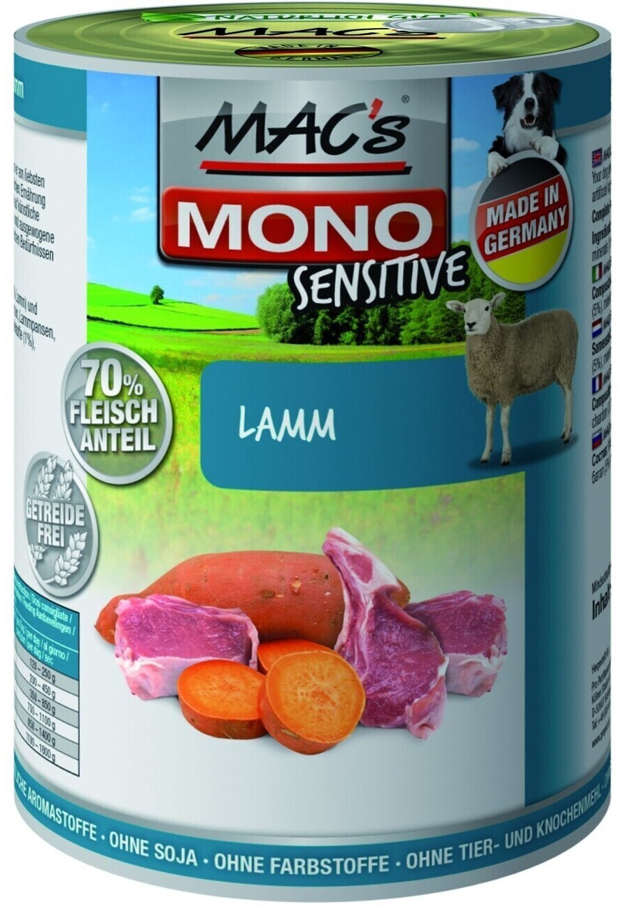 MACS Mono Sensitive agneau (400 g)