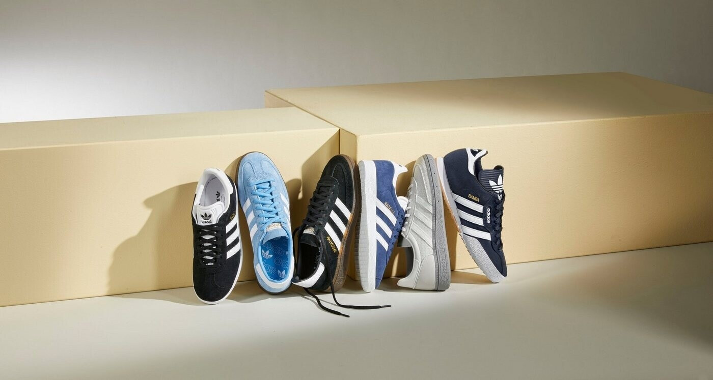 Adidas gazelle top navy herren