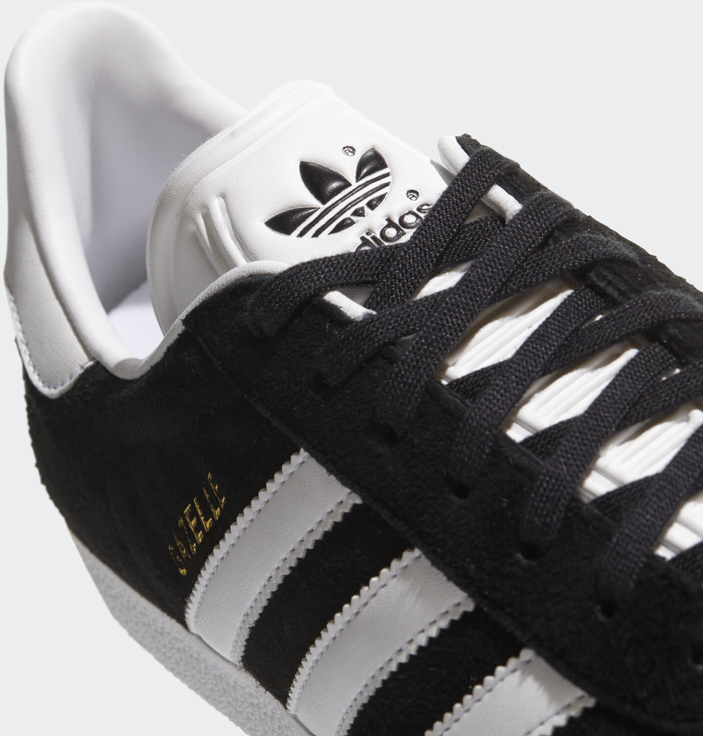 Adidas gazelle super core black vintage white gum discount