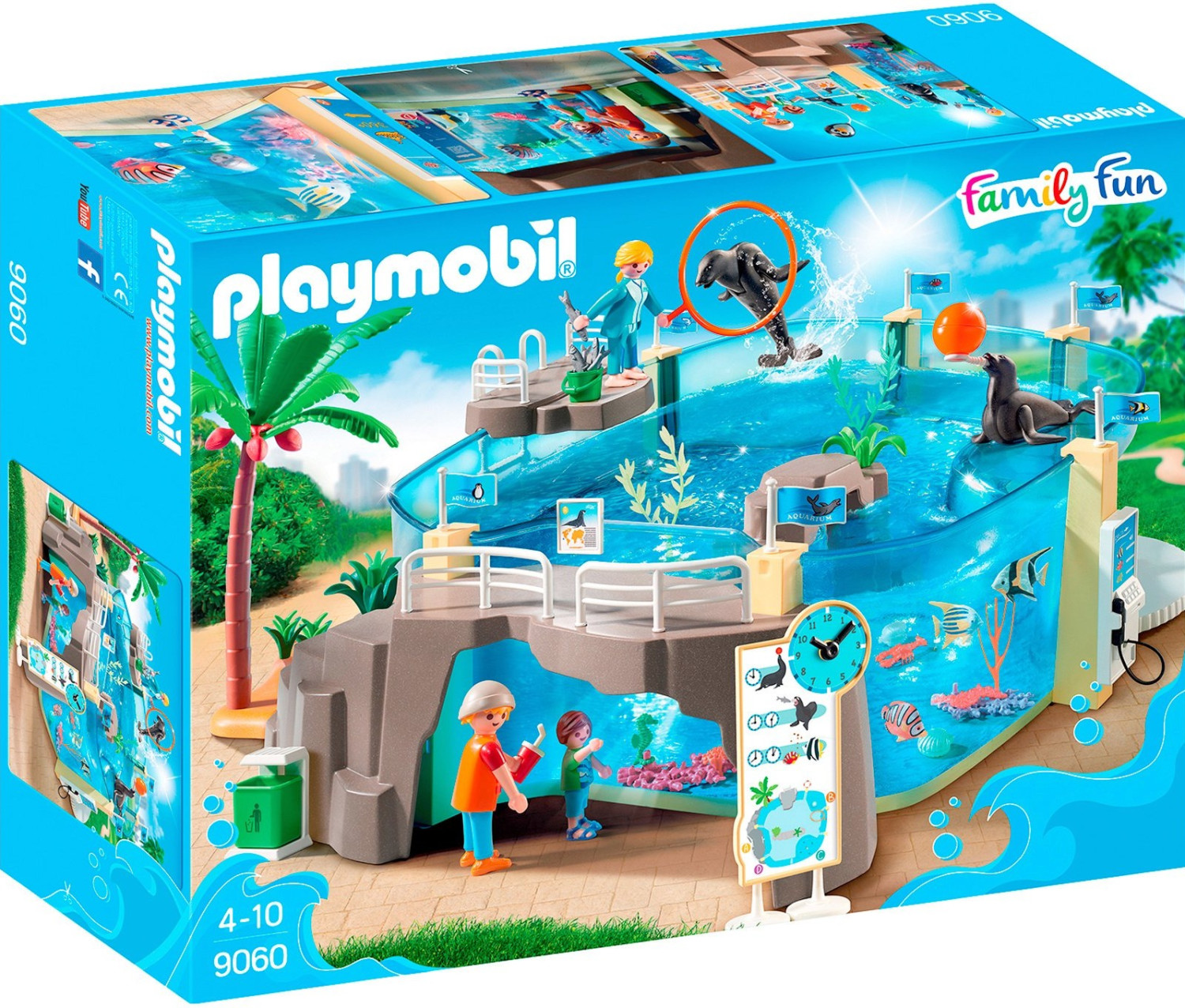 Photos - Toy Car Playmobil Family Fun - Aquarium  (9060)