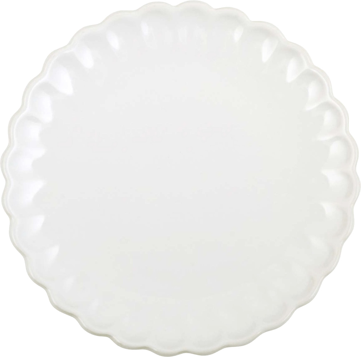 IB Laursen Assiette Mynthe 21 cm blanc pure