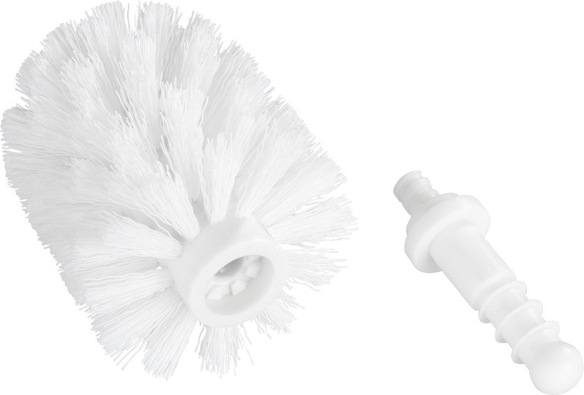 Wenko Brosse de toilette avec adaptateur 7,5cm blanc