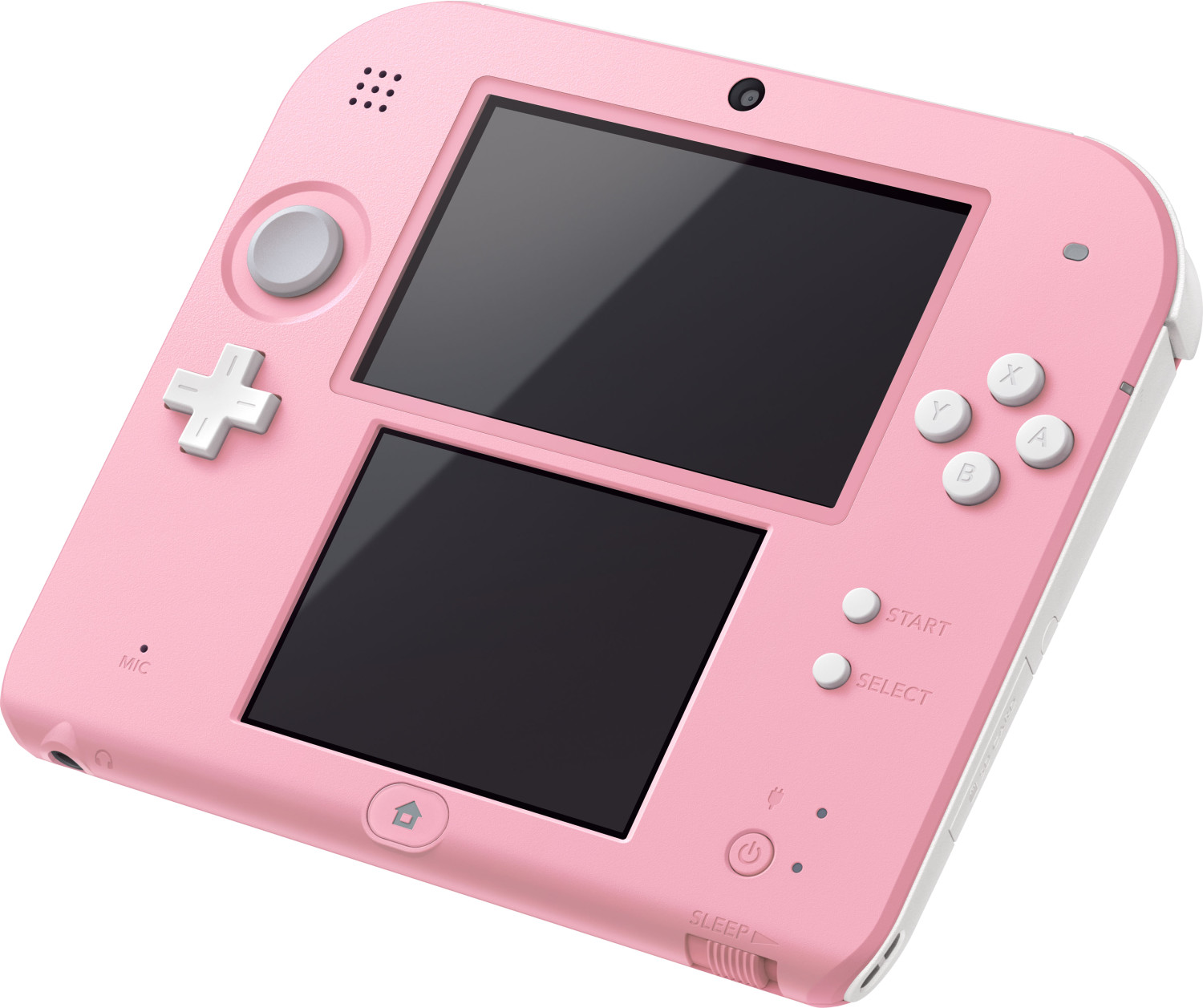 Stylet Rose pâle pour console portable Nintendo DS Lite.