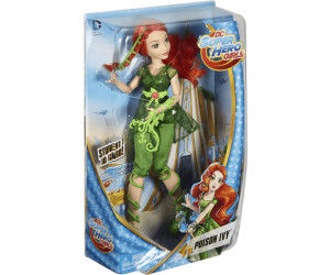 Figur Puppe Mädchen DC Super Hero Girls Poison IVY mit Ranken Mattel ca.13cm Neu 
