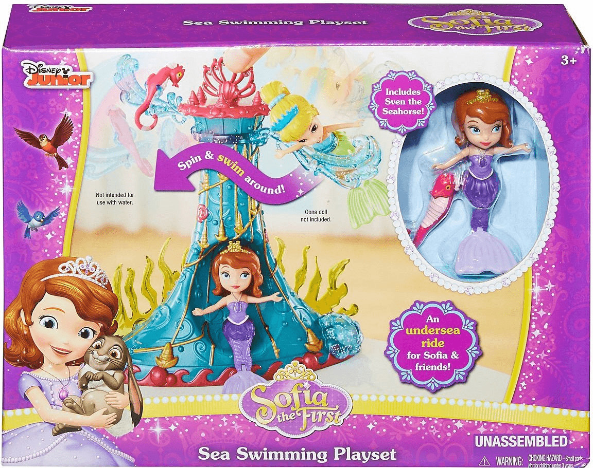 Mattel Disney Sofia The First Sea Swimming Playset
