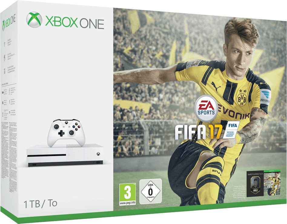 Microsoft Xbox One S 1TB + FIFA 17