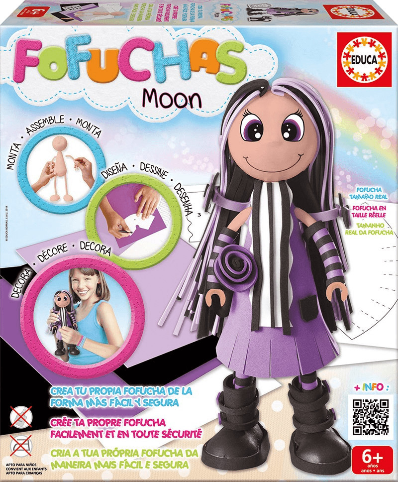 Educa Borrás Fofuchas Moon