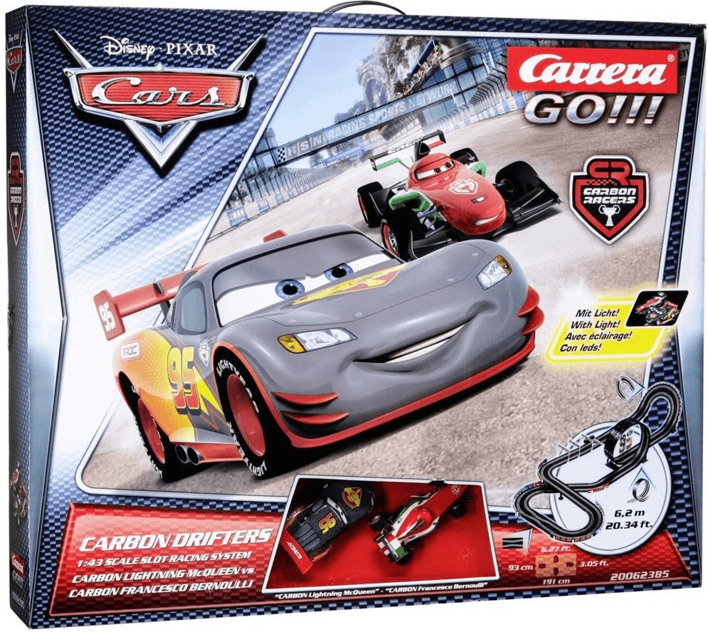 Carrera Go!!! Disney/Pixar Cars Carbon Drifters