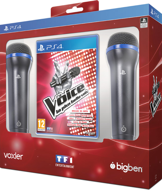 The Voice : la plus belle voix + 2 Micros (PS4)