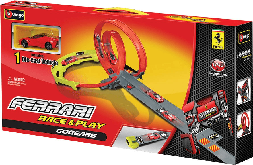 BBurago Go Gears : Ferrari Race & Play