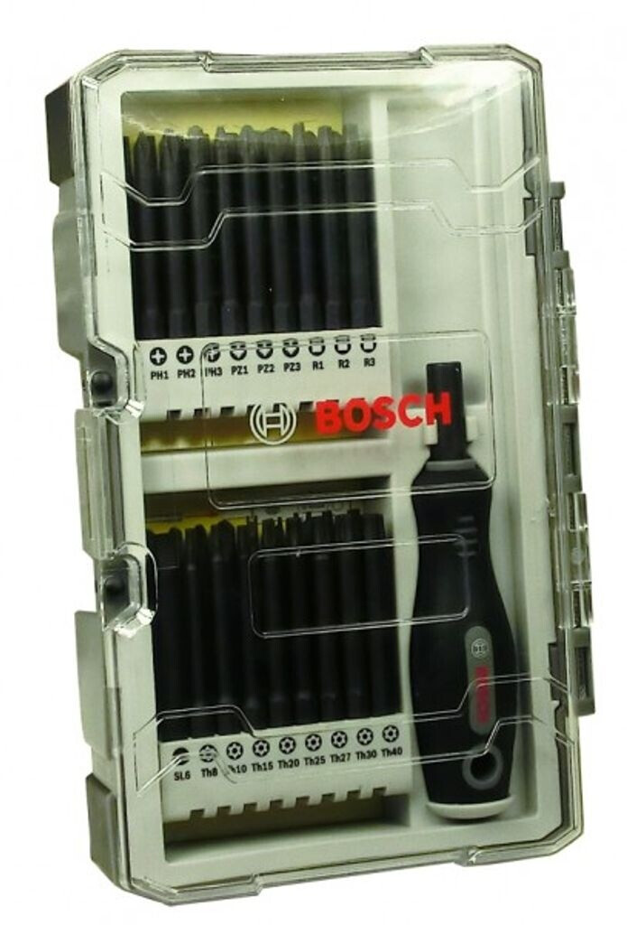Buy Bosch Extra Hard Screwdriver Set with Handles, 37Piece from £21.25