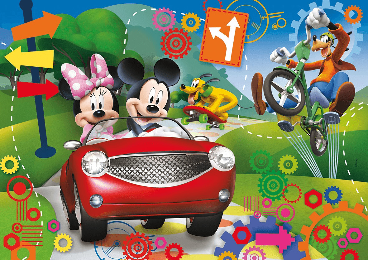 Clementoni Mickey Mouse Club House 3d Vision Puzzle