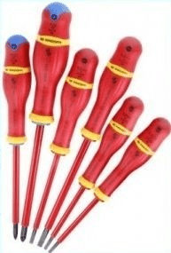 Facom Jeu de 6 tournevis Protwist isolés