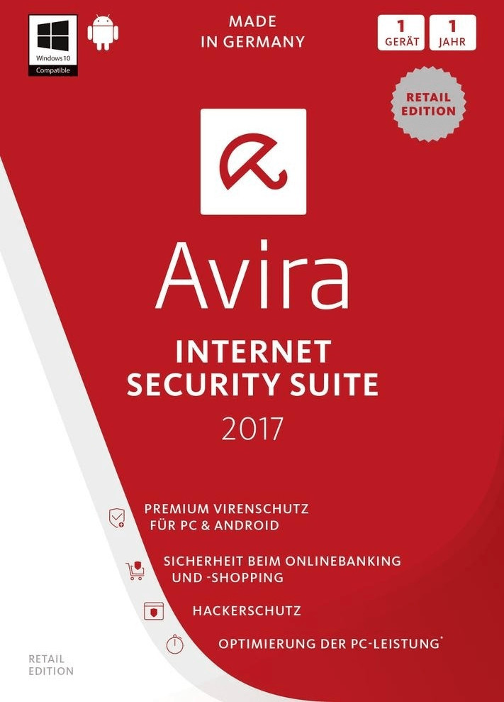 Avira Internet Security Suite 2017 ab 23,95 € | Preisvergleich bei ...