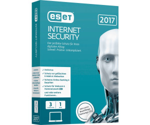 ESET Internet Security 2017 (3 Devices) (1 Year) (Box)