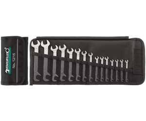 Stahlwille 12/15 Doppelmaulschlüssel-Satz ELECTRIC 15-teilig 3,2-14 mm 