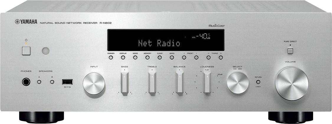 Yamaha R-N602 (argent)