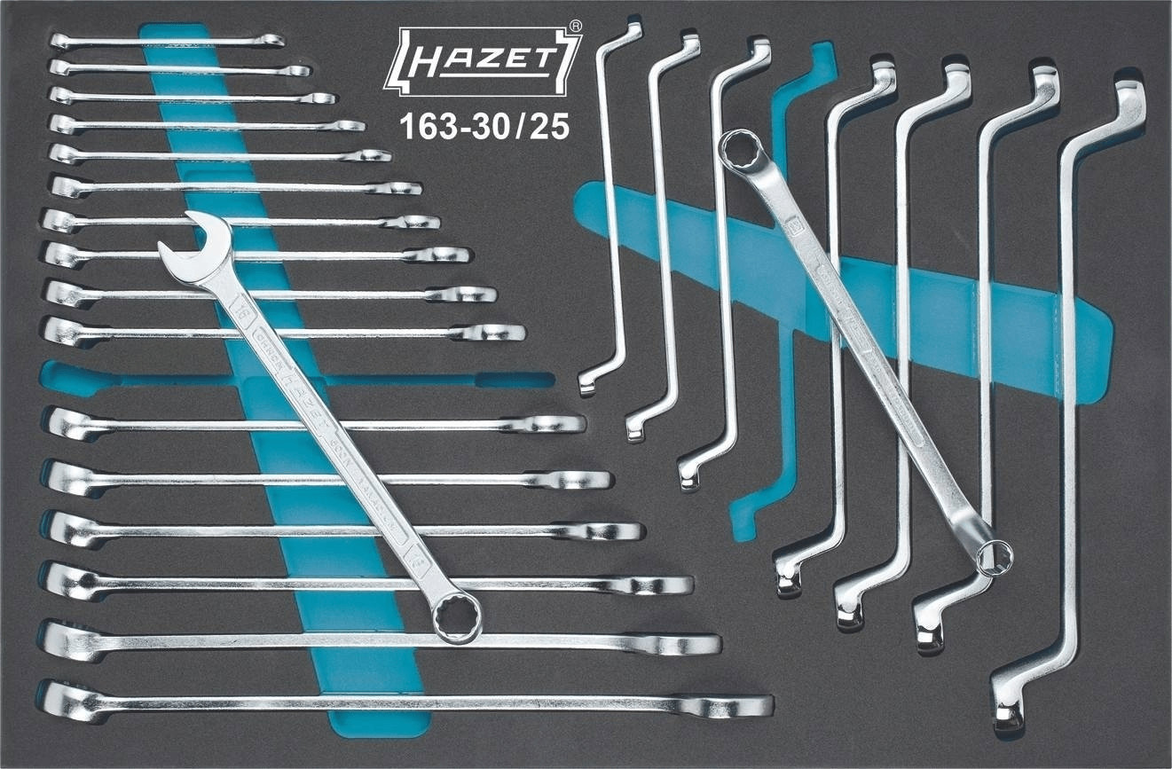 Hazet Jeu de clés mixtes 163-30/25